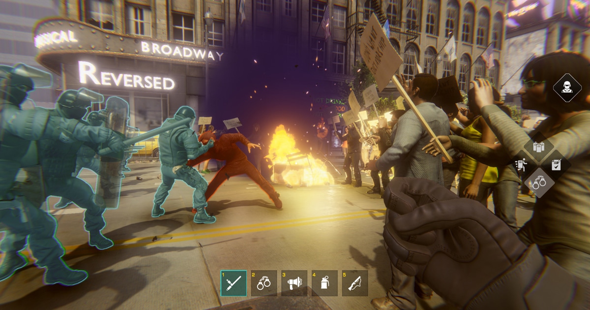 Riot Control Simulator