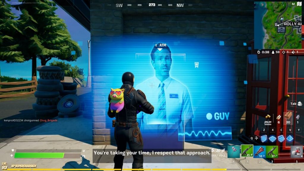 Fortnite x Free guy