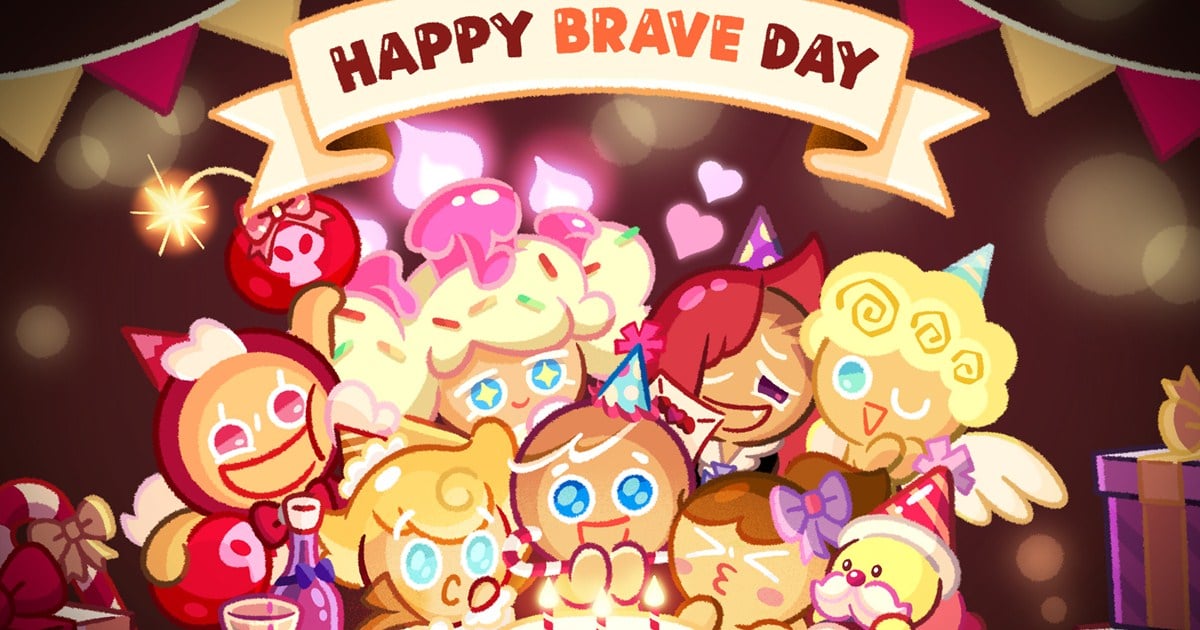 “Happy Brave Day! สุขสันต์วันเกิดคุกกี้ผู้กล้าหาญ!”