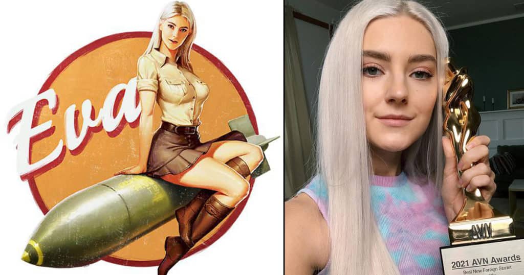 ดาราหนังผู้ใหญ่ Eva Elfie เตรียมไปโผล่เป็นรูปตกแต่งในเกม War Thunder