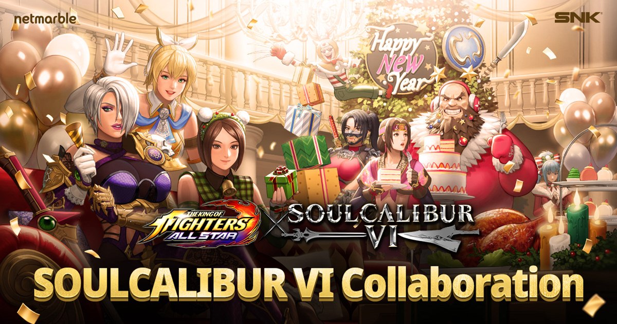 King of Fighters ALLSTAR มีคอลลาโบแสนพิเศษกับ SOULCALIBUR VI