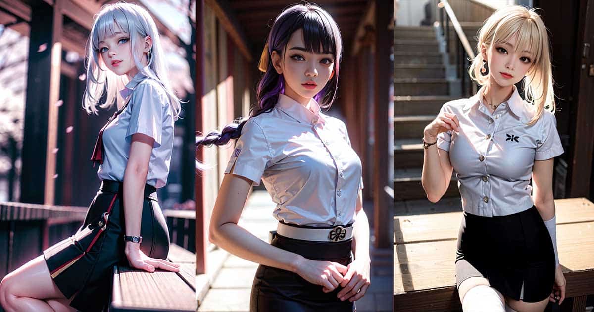 เมื่อ AI วาดรูปสาว ๆ จากเกม Genshin Impact ในชุดนักศึกษา เมื่อ Ai วาดรูปสาว ๆ จากเกม Genshin Impact ในชุดนักศึกษา
