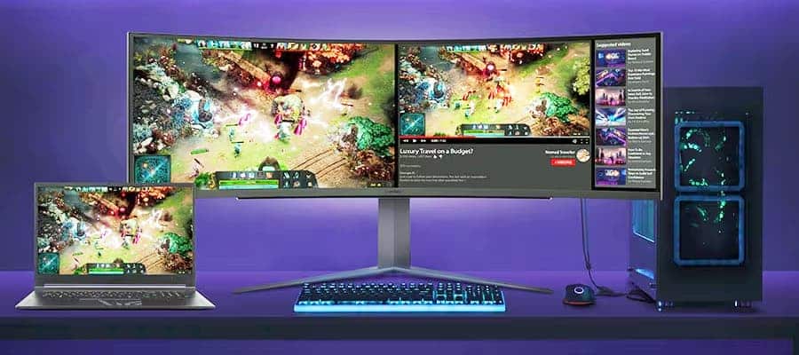 LG UltraGear 49GR85DC-B