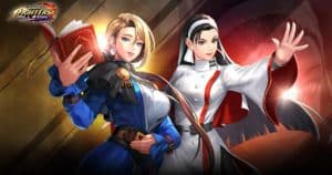 ผนึกกำลังร่วมกับไฟท์เตอร์สาว ‘พริตตี้ เกนิตส์’ และ ‘XV คางุระ ชิซึรุ’ ได้แล้วใน The King of Fighters ALLSTAR !