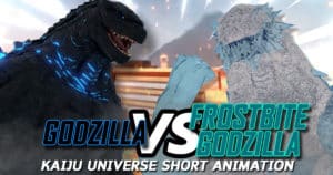 Roblox Kaiju Universe – Short Animation GODZILLA vs FROSTBITE GODZILLA – CatBoxTV