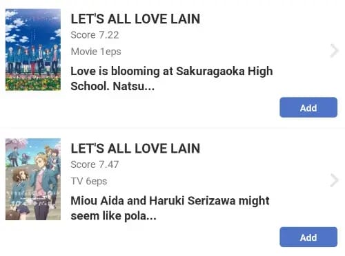 MyAnimeList 