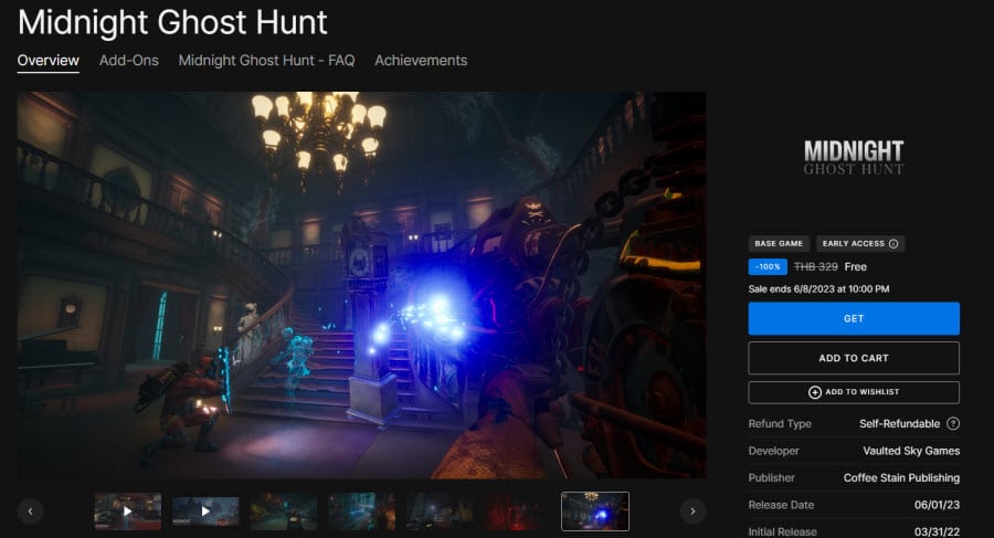 Midnight Ghost Hunt 