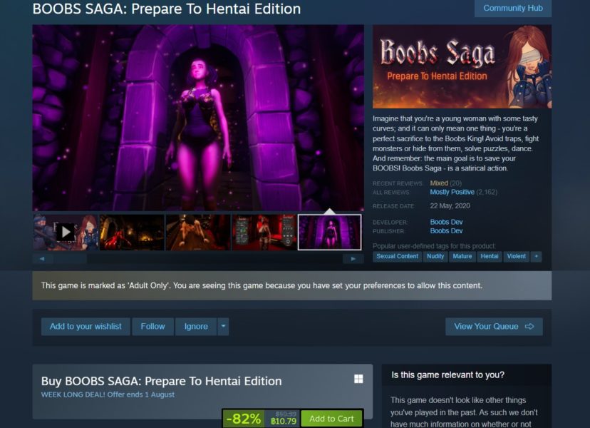 BOOBS SAGA: Prepare To Hentai Edition