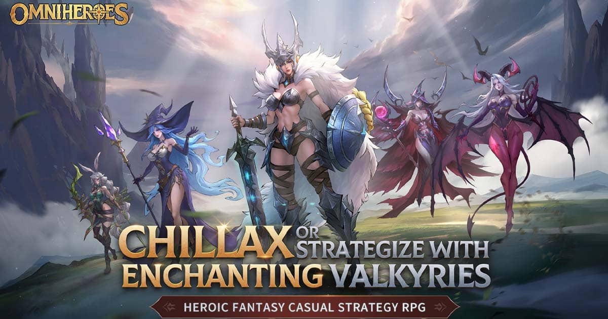 Omniheroes เกมมือถือแนว Strategy Rpg  ที่จะให้เราได้ปกป้องโลกแฟนตาซีไปกับเหล่าฮีโร่  เปิดให้ลงทะเบียนล่วงหน้าแล้วบน Android