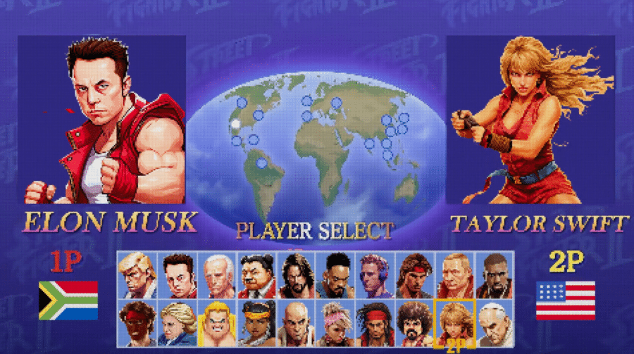 Celebrity Street Fighter