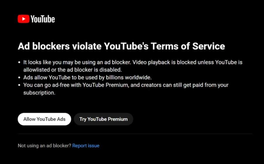 YouTube AdBlock