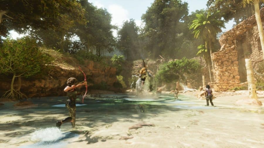 Ark: Survival Ascended ปิด PvP Crossplay บน PC เพราะโกงกันแหลก