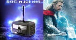 ASUS เปิดตัว ROG Mjolnir แบตเตอรี่สำรองไฟที่มีลักษณะเหมือนค้อนของเทพเจ้าสายฟ้า Thor