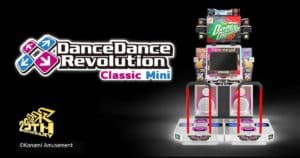 Konami เปิดตัวอีมูเลเตอร์ Dance Dance Revolution ด้วยดีไซน์ตู้เกมไซส์มินิ