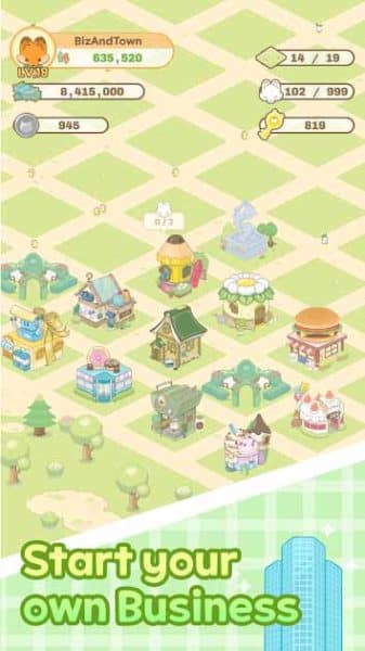 Biz and Town: Business Tycoon