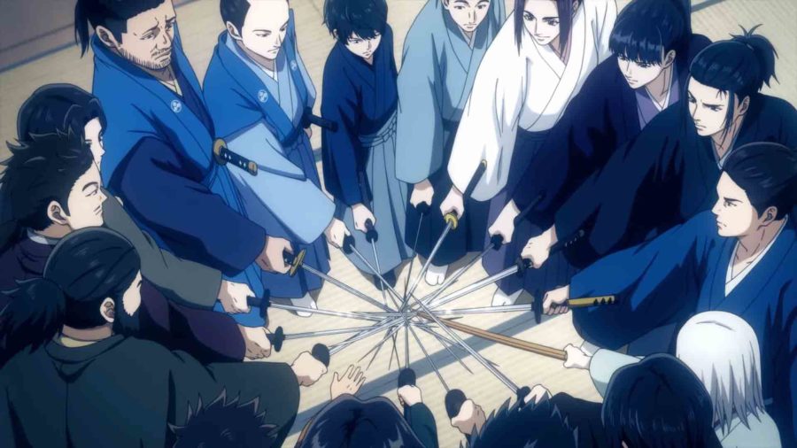 The Blue Wolves of Miburo อนิเมะ