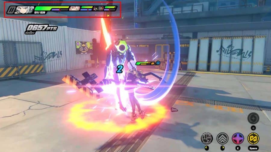 ZZZ Combat การต่อสู้