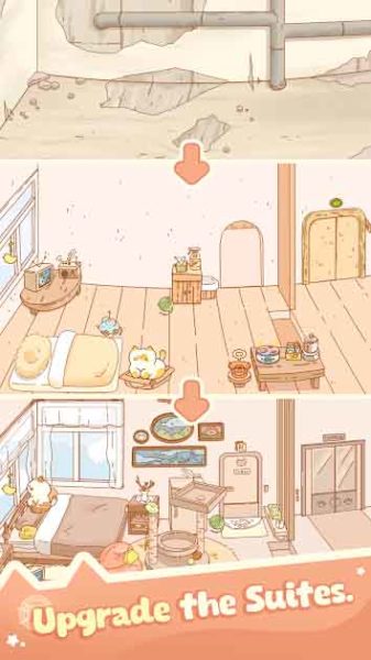 Idle Cat Hotel: Relaxing Games