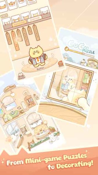 Idle Cat Hotel: Relaxing Games
