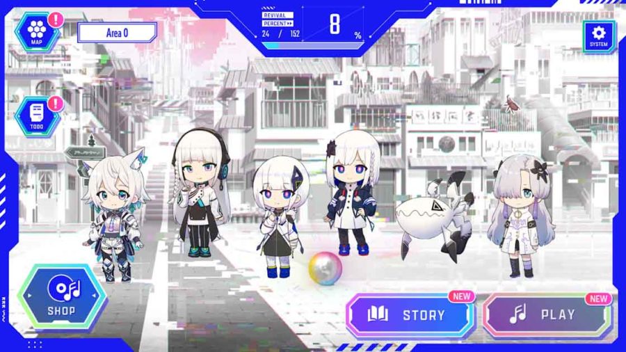KAMITSUBAKI CITY ENSEMBLE เกมมือถือ