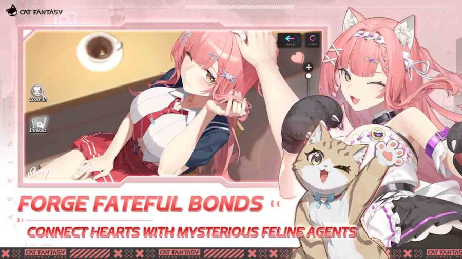 Cat Fantasy by Bonfire