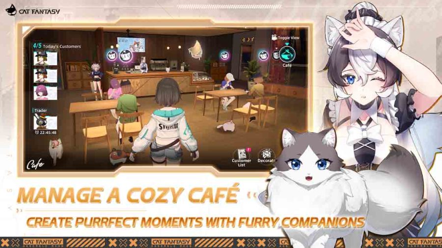 Cat Fantasy by Bonfire