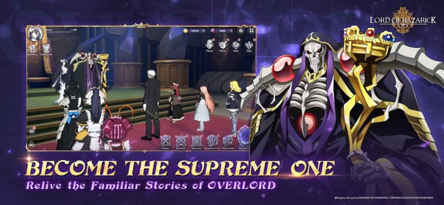 Lord of Nazarick เกมมือถือ