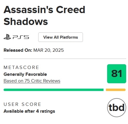 Assassin's Creed Shadows
