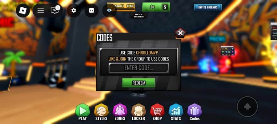 Basketball Zero Code