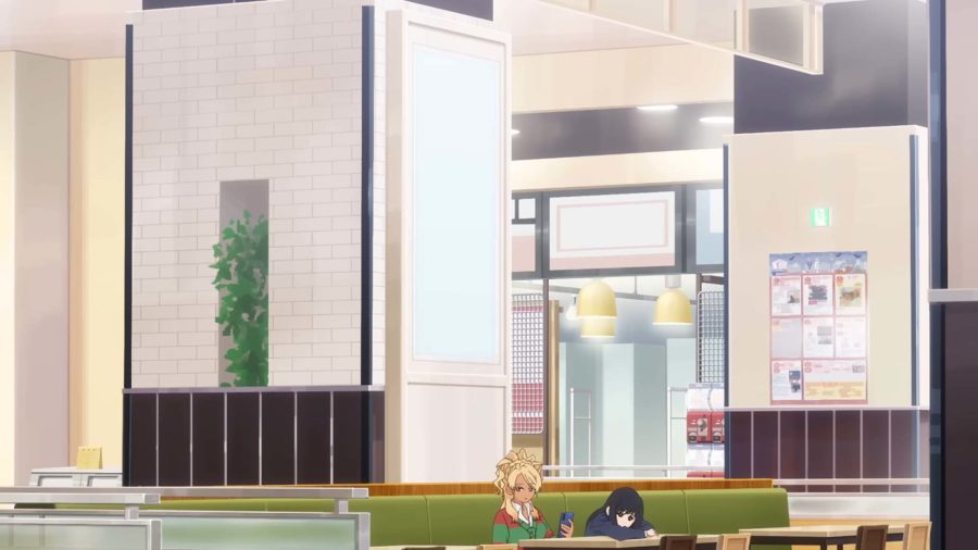 Food Court de Mata Ashita อนิเมะ