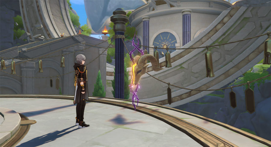 แนวทางการเคลียร์มินิเกม แพะรับบาปทองคำ - พื้นที่ ยอดอรุณเมฆา "สภาครึ่งเทพ" จุด 3