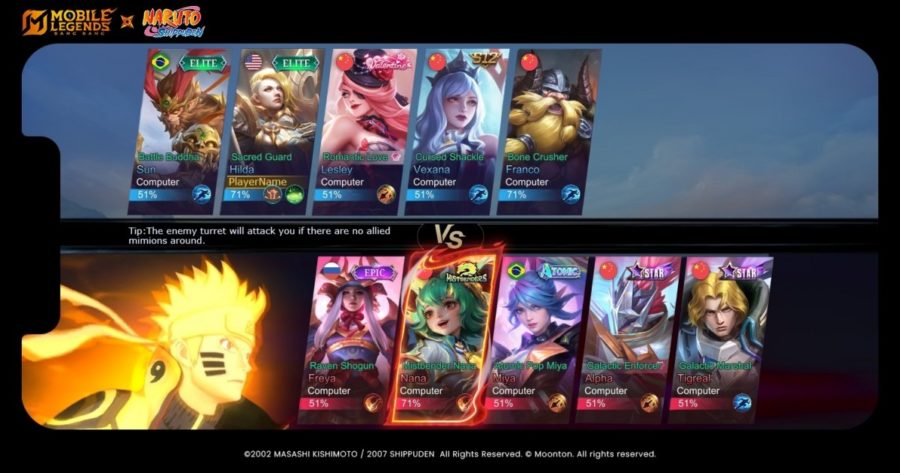 Mobile Legends: Bang Bang x NARUTO 