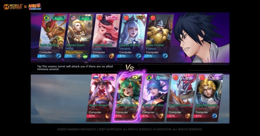 Mobile Legends: Bang Bang x NARUTO 