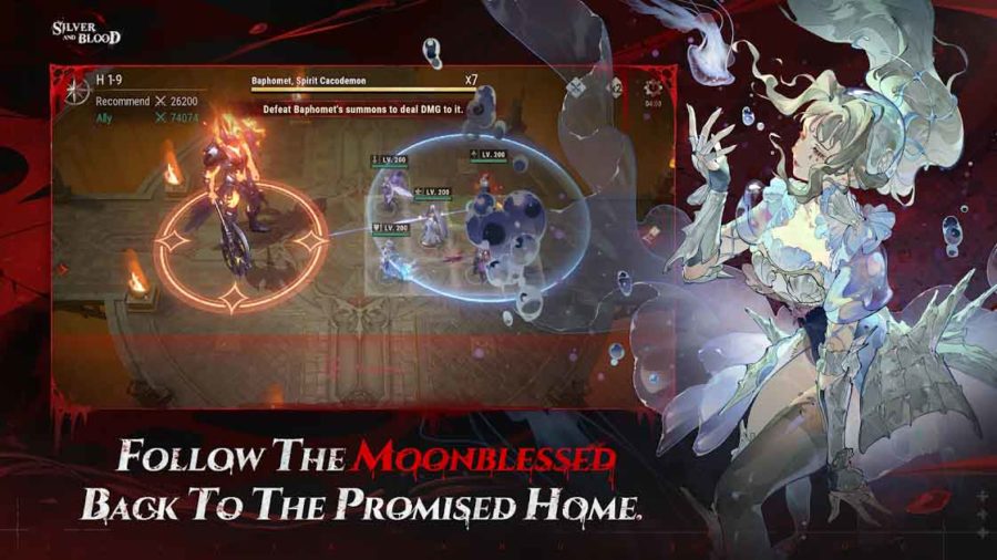 Silver and blood เกมมือถือ