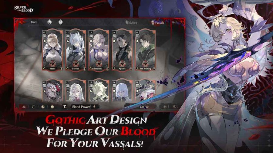 Silver and blood เกมมือถือ